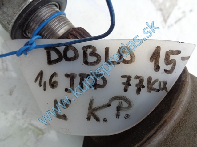 ľavá predná poloos na fiat doblo II 1,6jtd, 51933670